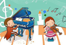 Музыкальная школа в гостях у дошколят.